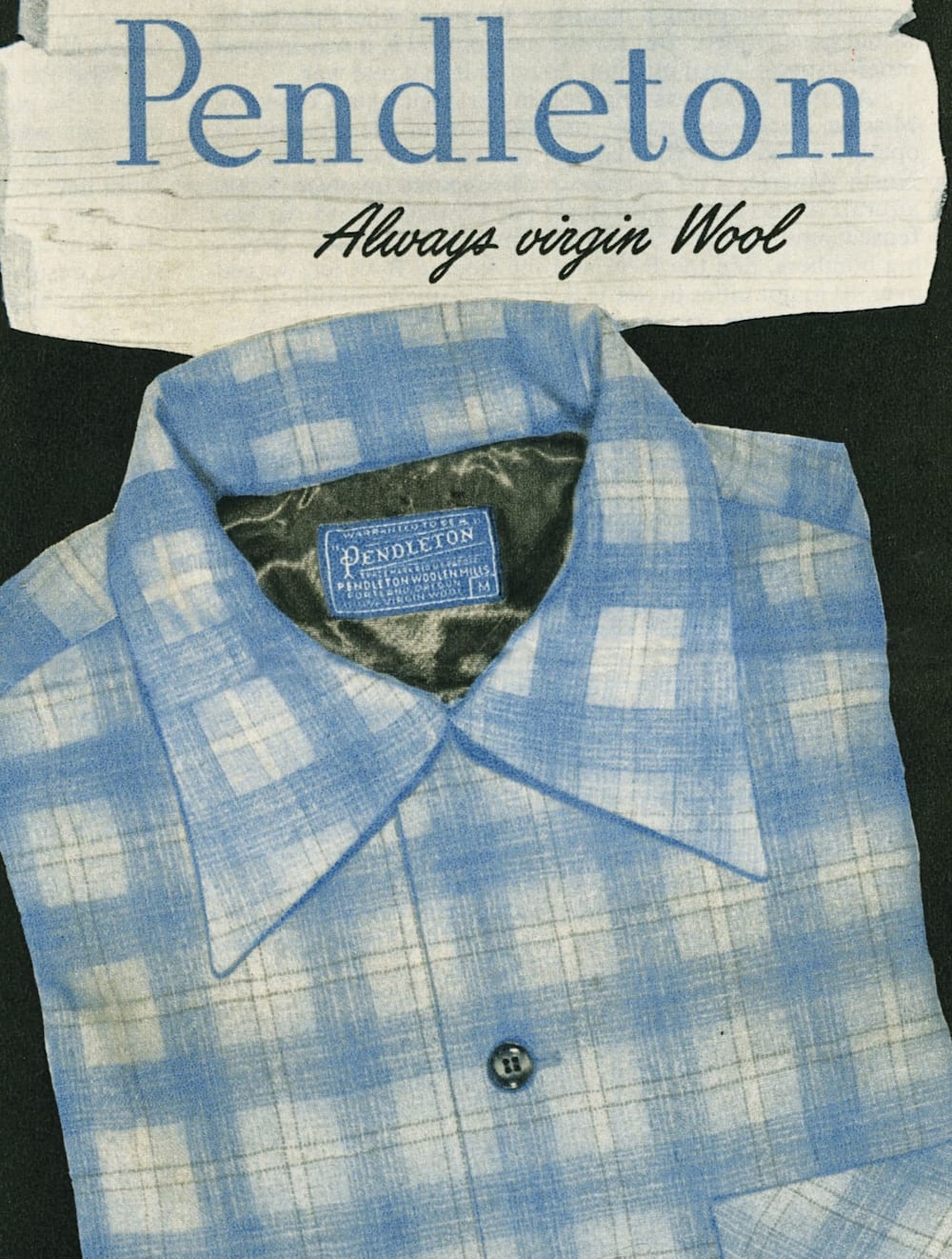Pendleton Shop Men's Plaid Wool Board Shirt: Stylish Comfort