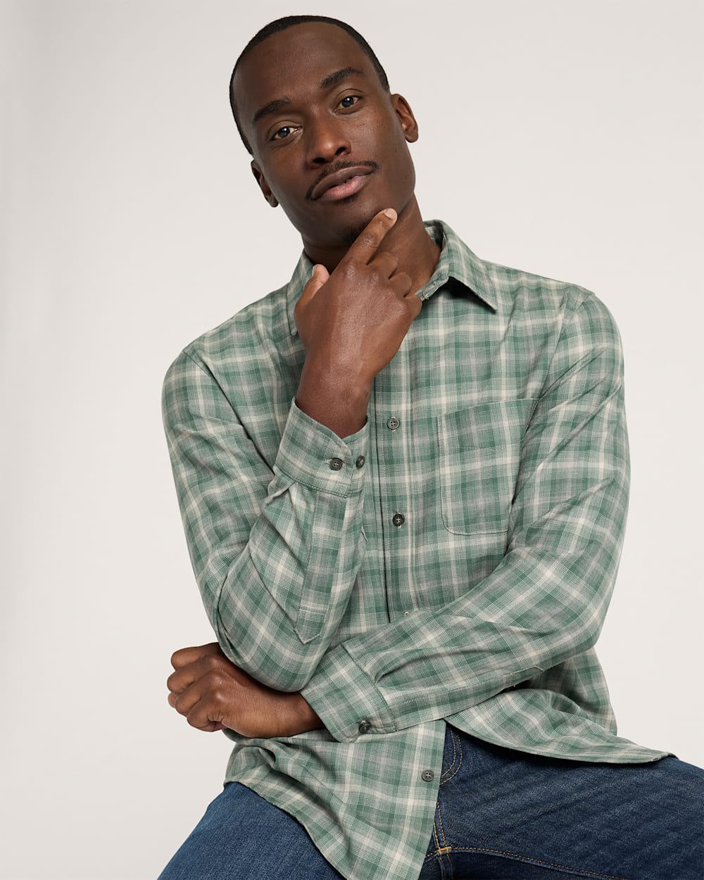 Pendleton MEN'S PLAID MERINO LODGE SHIRT