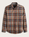 Navy/Tan Plaid