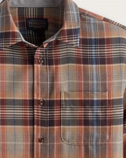 Pendleton Shop Lodge Men's Plaid Merino Lodge Shirt