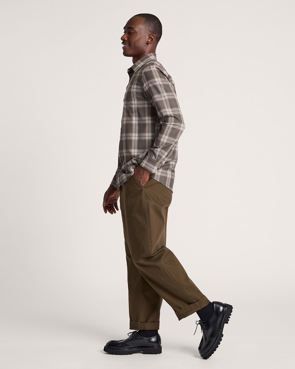 Pendleton MEN'S PLAID MERINO LODGE SHIRT