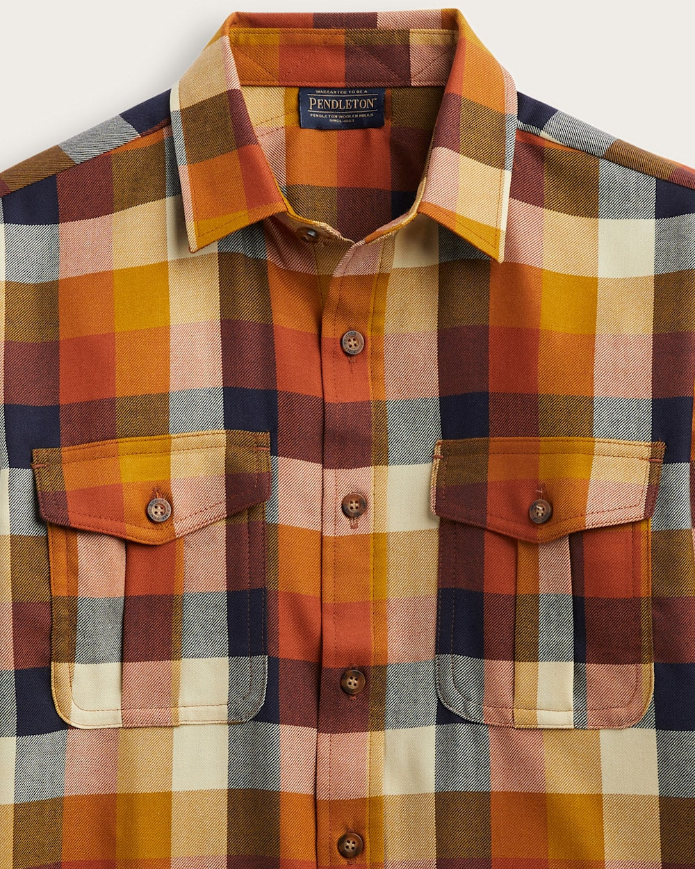 Pendleton Shop Harrison Men's Plaid Harrison Merino Shirt