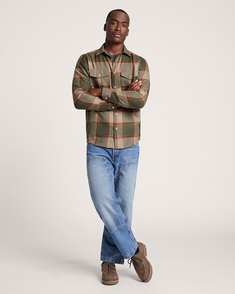 Pendleton Shop Harrison Men's Plaid Harrison Merino Shirt