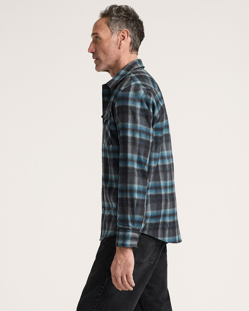 Pendleton Shop Men's Plaid Snap-Front Western Canyon Shirt