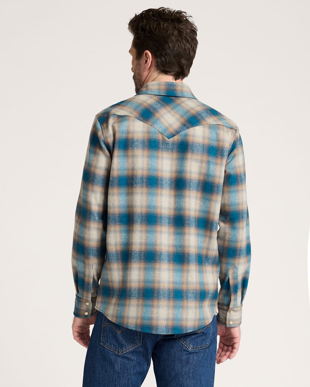 Pendleton Shop Men's Plaid Snap-Front Western Canyon Shirt