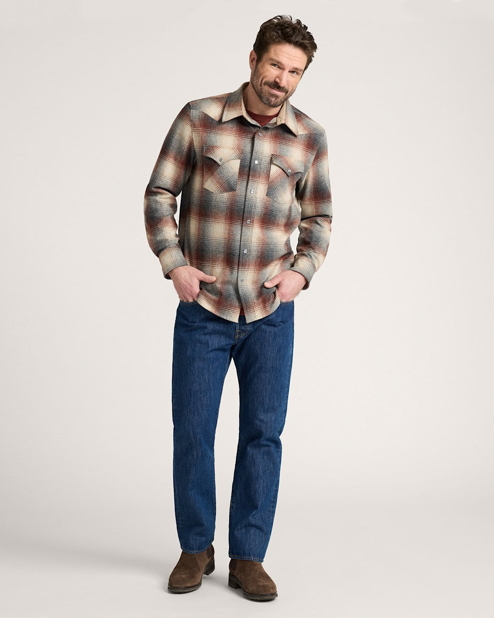 Pendleton Buy Men's Stylish Plaid Western Shirts on Sale