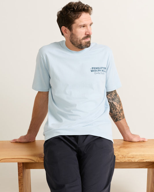 Pendleton Shop Men's Short-Sleeve Deschutes Cross Graphic Tee