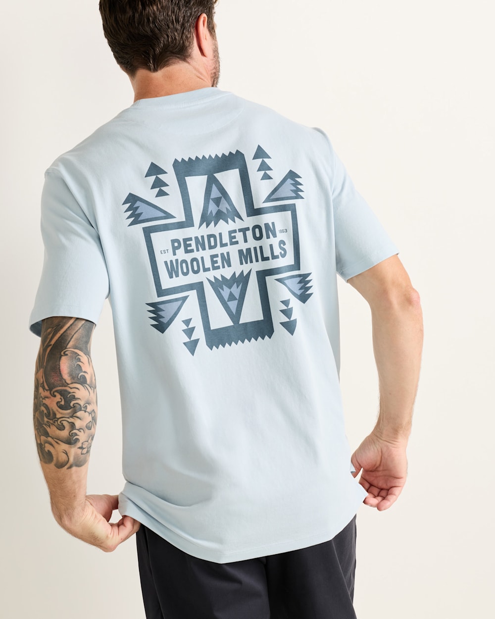 Pendleton Shop Men's Short-Sleeve Deschutes Cross Graphic Tee