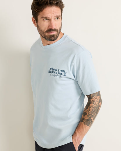 Pendleton Shop Men's Short-Sleeve Deschutes Cross Graphic Tee