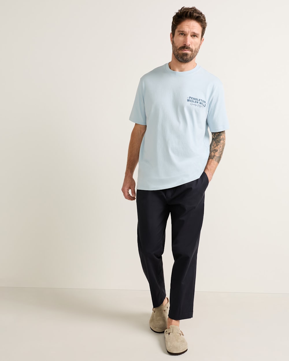 Pendleton Shop Men's Short-Sleeve Deschutes Cross Graphic Tee