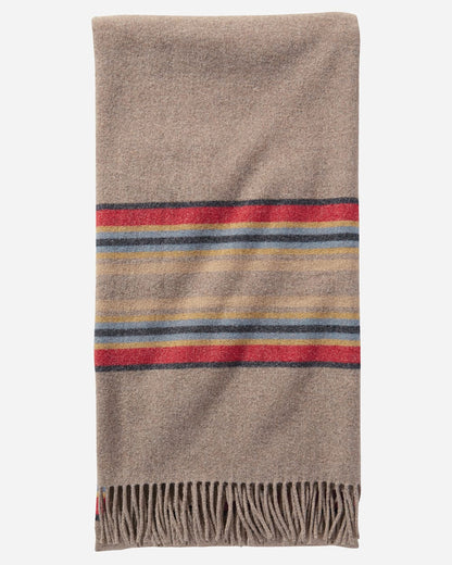 Pendleton Stripe 5th Avenue Merino Throw