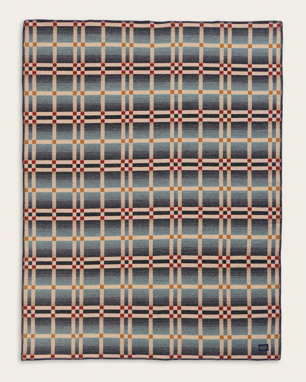 Pendleton Shop Wool Four Square Throw Blanket