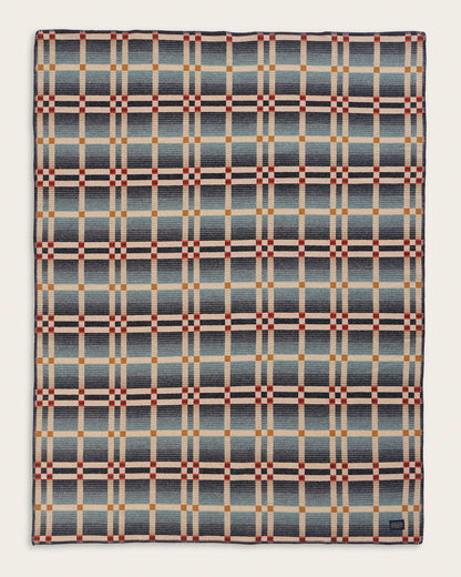 Pendleton Shop Wool Four Square Throw Blanket