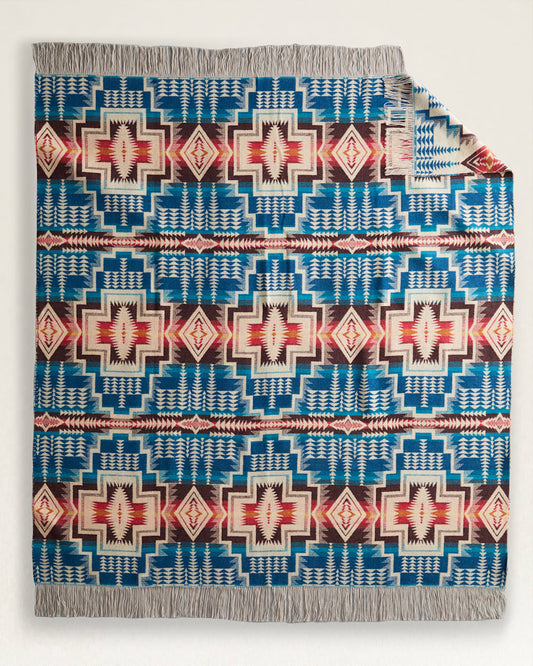 Pendleton Cozy Up with Harding Star Fringed Throw