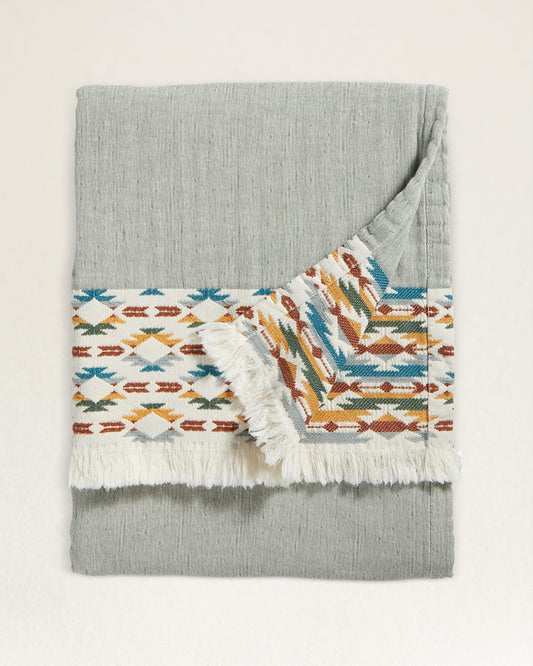 Pendleton Shop Organic Cotton Fringed Throw