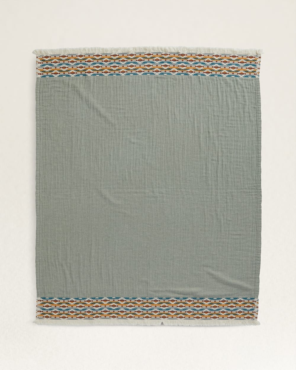 Pendleton Shop Organic Cotton Fringed Throw