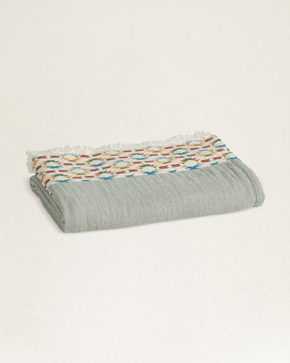 Pendleton Shop Organic Cotton Fringed Throw