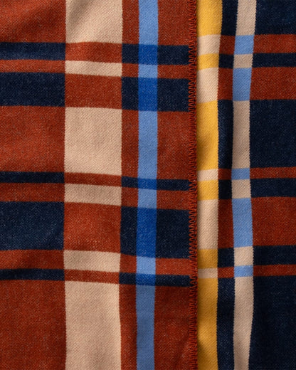 Pendleton Shop Schoolhouse Abington Hall University Blue Throw in Home & Blankets