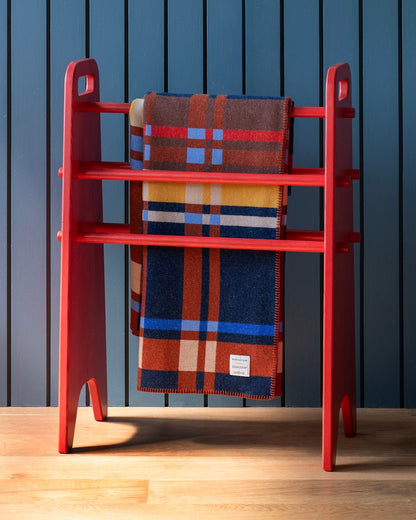 Pendleton Shop Schoolhouse Abington Hall University Blue Throw in Home & Blankets