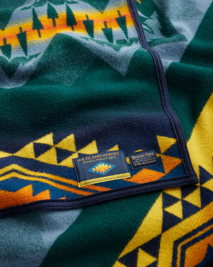Pendleton Show Support for Firefighters with Wildland Heroes Blanket