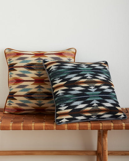 Pendleton Wool Fabric Woven Wyeth Trail Pillow