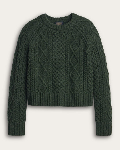 Pendleton Shop Women's Fisherman Wool Sweater in Sweaters