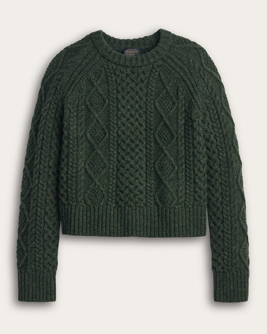 Pendleton Shop Women's Fisherman Wool Sweater in Sweaters