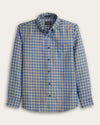 Gold/Navy Windowpane