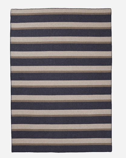 Pendleton Eco-Wise Wool Stripe Blanket in Retiring Colors