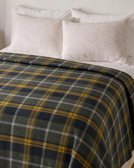 Pendleton Shop Eco-Wise Wool Plaid/Stripe Blanket