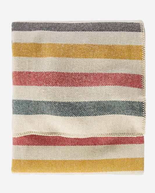 Pendleton Shop Eco-Wise Wool Plaid/Stripe Blanket