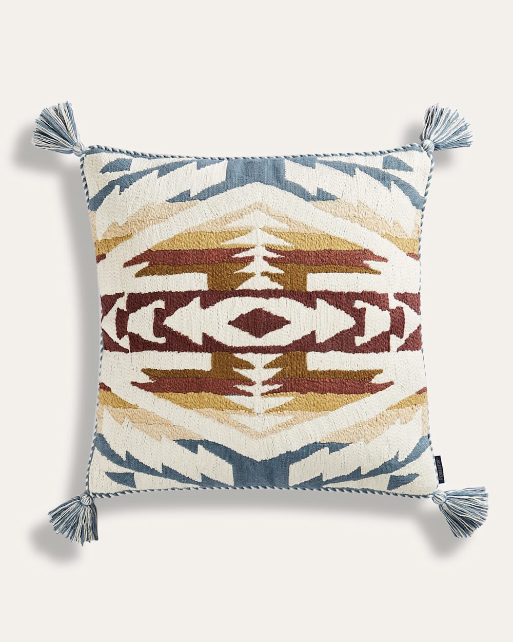 Pendleton Canyon Trail Embroidered Square Pillow
