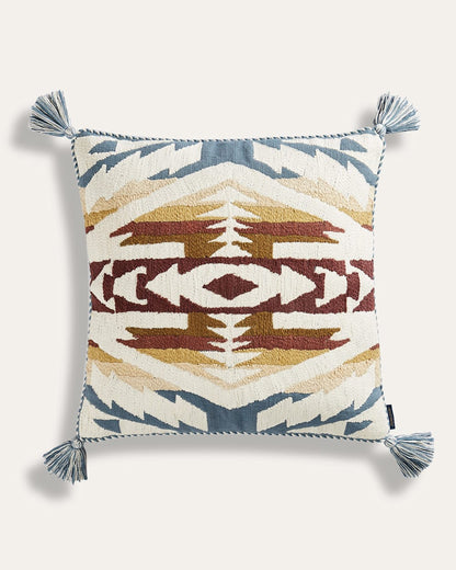 Pendleton Canyon Trail Embroidered Square Pillow