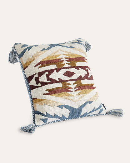 Pendleton Canyon Trail Embroidered Square Pillow