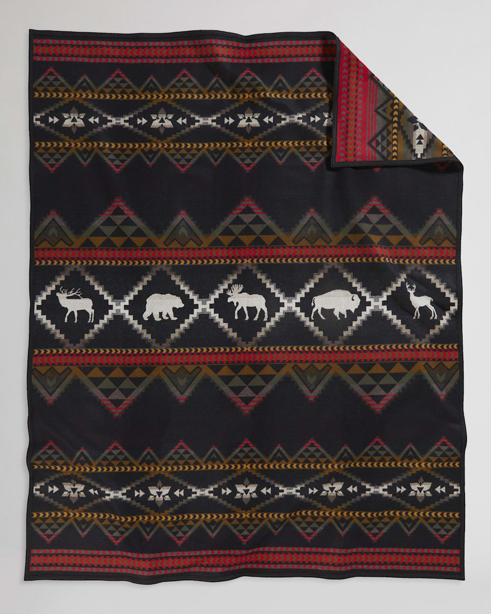 Pendleton Lost Trail Wool Blanket Design