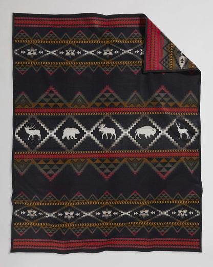 Pendleton Lost Trail Wool Blanket Design