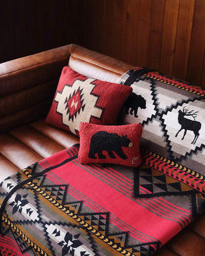 Pendleton Lost Trail Wool Blanket Design