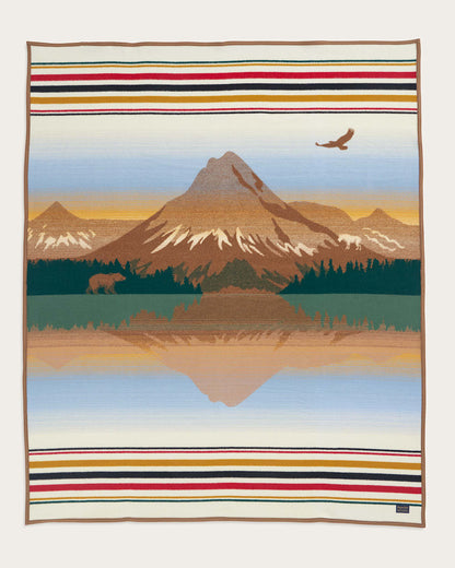 Pendleton Shop Cozy Wool Glacier Peaks Blanket for Ultimate Style