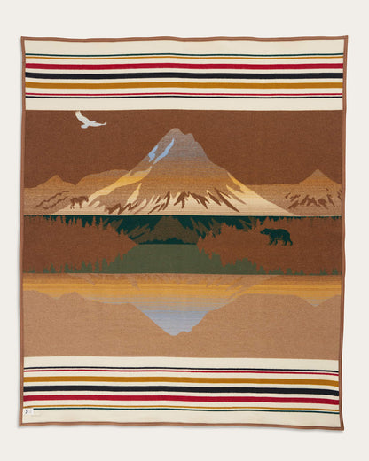 Pendleton Shop Cozy Wool Glacier Peaks Blanket for Ultimate Style