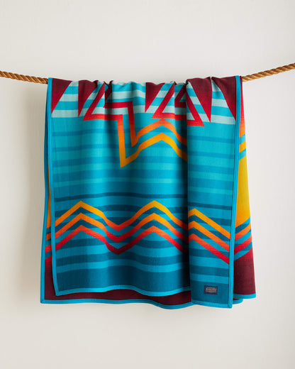 Pendleton Explore and Shop Colorful Many Nations Blanket